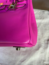 Load image into Gallery viewer, Hermes Birkin 25 Magnolia Swift with palladium hdw. Stamp U (2022)
