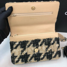 Load image into Gallery viewer, Chanel 19 tweed woc with round pouch
