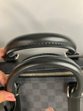 Load image into Gallery viewer, Limited Edition Louis Vuitton Damier Graphite Stamps Keepall Bandouliere 50
