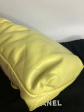 Load image into Gallery viewer, Chanel 22 mini yellow, with gold hdw
