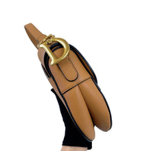 Load image into Gallery viewer, Dior medium saddle in caramel, gold hdw
