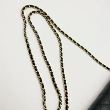 Load image into Gallery viewer, Chanel black caviar woc wallet on chain, gold hdw chip
