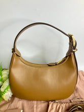 Load image into Gallery viewer, Mui mui leather wander bag, gold tone hdw
