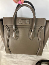 Load image into Gallery viewer, Celine nano luggage bag with strap
