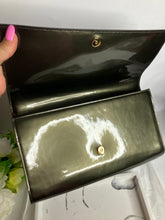 Load image into Gallery viewer, YSL Saint Laurent Olive green patent leather Belle De Jour clutch
