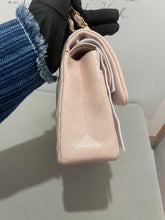 Load image into Gallery viewer, Chanel 21c light pink caviar small classic flap, light gold hdw
