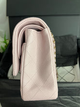Load image into Gallery viewer, Chanel 21s pink caviar medium classic flap, light gold champagne hdw
