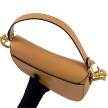 Load image into Gallery viewer, Dior medium saddle in caramel, gold hdw
