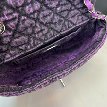 Load image into Gallery viewer, Chanel denim denimpression mini purple flap
