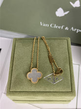 Load image into Gallery viewer, Van Cleef &amp; Arpels 2021 (VCA) 18k gold white mop necklace, vintage Alhambra
