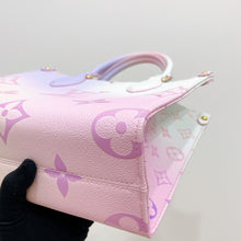 Load image into Gallery viewer, Rare Louis Vuitton Sunrise Pastel ontogo PM with Strap, coin pouch

