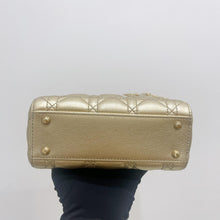 Load image into Gallery viewer, Lady Dior gold mini, gold hdw
