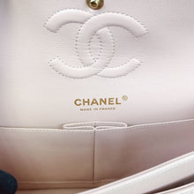 Load image into Gallery viewer, Chanel 21c small light pink caviar classic flap, light gold hdw
