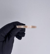 Load image into Gallery viewer, Hermes Kelly bracelet rose gold and diamonds
