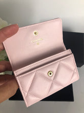 Load image into Gallery viewer, Chanel 22p light pink XL card holder
