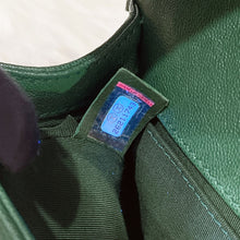 Load image into Gallery viewer, Chanel green small caviar boy, aged gold hdw
