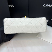 Load image into Gallery viewer, Chanel reissue 224 mini white with gold hdw
