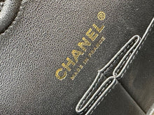 Load image into Gallery viewer, Chanel 19A very rare Egyptian Gold croc embossed calfskin small classic flap, brushed gold hdw
