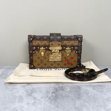 Load image into Gallery viewer, Louis Vuitton petite Malle reverse, gold hdw
