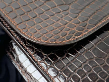 Load image into Gallery viewer, Hermes Vintage Constance 23, brown crocodile

