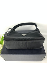 Load image into Gallery viewer, Prada 2020 re-edition black nylon shoulder bag
