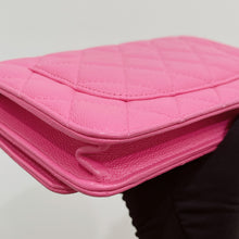 Load image into Gallery viewer, Chanel Barbie pink caviar woc, chip
