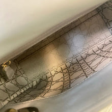 Load image into Gallery viewer, Lady Dior Mini Pearl Grey, with gold hdw
