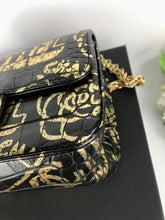 Load image into Gallery viewer, Chanel 19A rare Egyptian mini reissue, gold hdw
