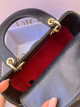 Load image into Gallery viewer, Lady Dior small black myABC, gold hdw with strap
