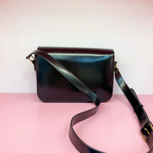 Load image into Gallery viewer, Celine black medium triomphe classique with gold hdw in calfskin
