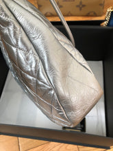 Load image into Gallery viewer, Chanel Crumpled calfskin silver 31 shoulder bag
