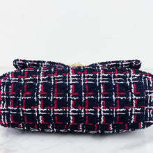 Load image into Gallery viewer, Chanel 19 bag in medium/large tweed with mixed hdw
