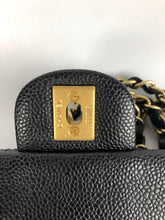 Load image into Gallery viewer, Chanel black caviar mini, gold hdw full set 20 series
