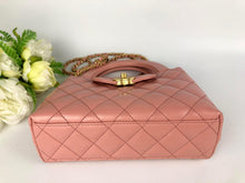 Load image into Gallery viewer, Chanel 23k nude pink calfskin Nano Kelly (larger size), gold hdw
