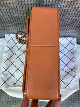 Load image into Gallery viewer, Chanel caramel caviar jumbo, silver hdw
