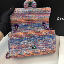 Load image into Gallery viewer, Chanel mini tweed rainbow hdw, 29 series
