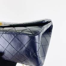 Load image into Gallery viewer, Chanel navy blue calfskin 226 medium reissue, gold hdw
