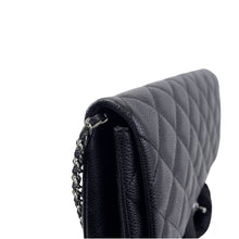 Load image into Gallery viewer, Chanel black caviar timeless clutch, silver hdw, 18 series
