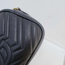 Load image into Gallery viewer, Gucci black Marmont camera bag
