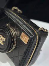 Load image into Gallery viewer, Chanel black lambskin Coco Click bag with light gold hdw
