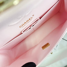 Load image into Gallery viewer, Chanel small 22s pink caviar classic flap, light gold hdw
