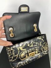 Load image into Gallery viewer, Chanel 19A rare Egyptian mini reissue, gold hdw
