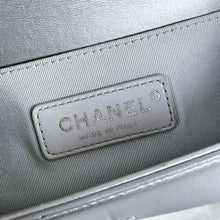 Load image into Gallery viewer, Chanel small mermaid boy bag, silver hdw
