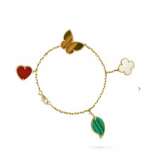 Load image into Gallery viewer, Van Cleef &amp; Arpels (VCA) lucky bracelet with 4 motif, 18k gold
