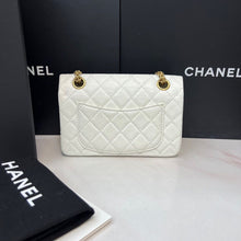 Load image into Gallery viewer, Chanel reissue 224 mini white with gold hdw
