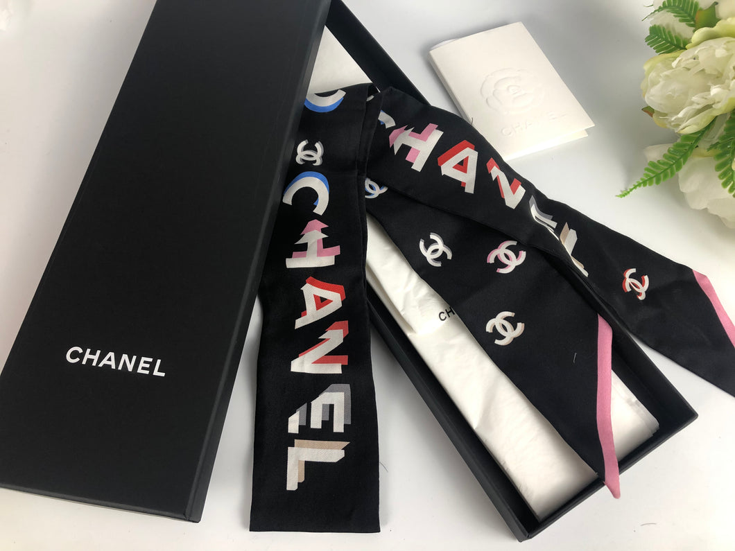 Chanel 22s silk bandeau