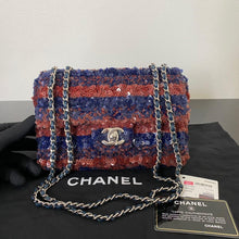 Load image into Gallery viewer, Chanel 19c mini sequin flap, bling bling
