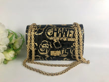 Load image into Gallery viewer, Rare Egyptian Chanel graffiti mini reissue from the 19A Métiers d&#39;Art Egyptian collection
