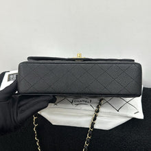 Load image into Gallery viewer, Chanel 30 series black caviar medium classic with gold hdw
