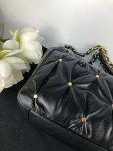 Load image into Gallery viewer, Chanel 19 small black studded lambskin
